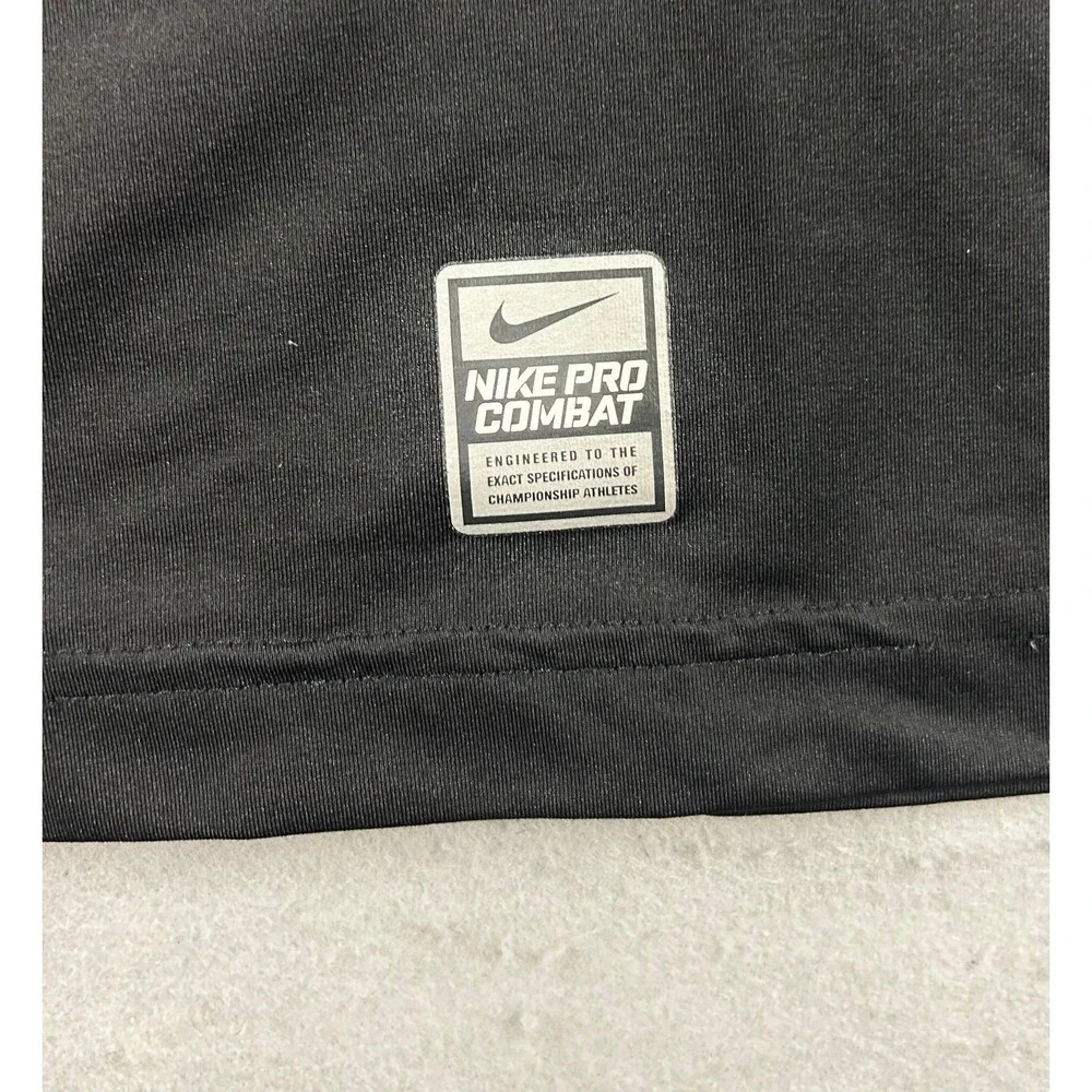 Kids Nike Pro Hyperwarm Dri-Fit Max Black Athletic Hoodie Long Sleeve